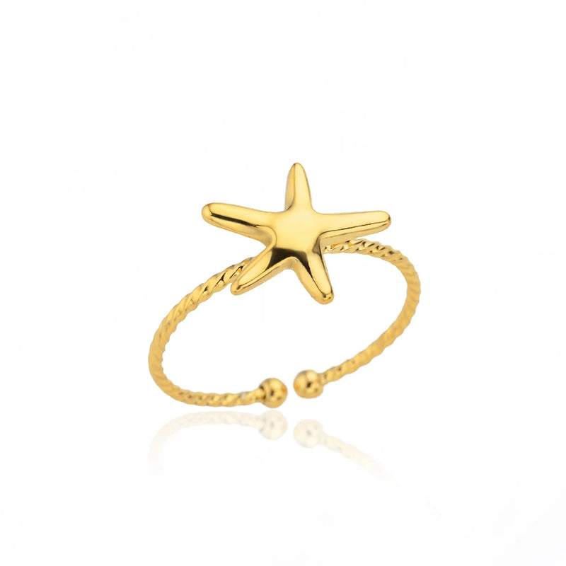 316L Stainless Steel Rings For Women Gold Color Classic Wedding Couple Rings