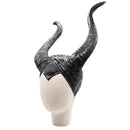 Novelty Black Horns Headwear Women Halloween Demon Costume Accessory