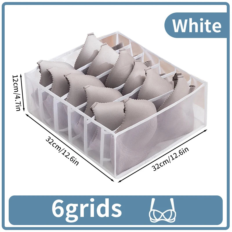 Underwear Organizer Storage Box For Socks Bra And Clothes Wardrobe