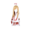 Kitagawa Marin Cosplay Costume School Uniform Wig Earrings Set Girls