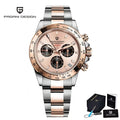 PAGANI DESIGN Men's Luxury Quartz Watch Chronograph Waterproof VK63