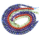 Natural Stone Beads Blue Tiger Eye Amethyst Rose Quartz 4 To 10MM