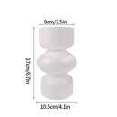 Modern Pink Glass Vase Hydroponic Flower Vase For Home Decor