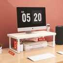 Monitor Raised Shelf Adjustable Laptop Stand Desktop Organizer Rack Holder