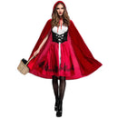 Little Red Riding Hood Costume Adult Girls Modern Cosplay Uniform