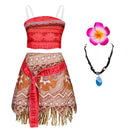 Maui Costume For Kids Boys Tattoo Pants Outfit