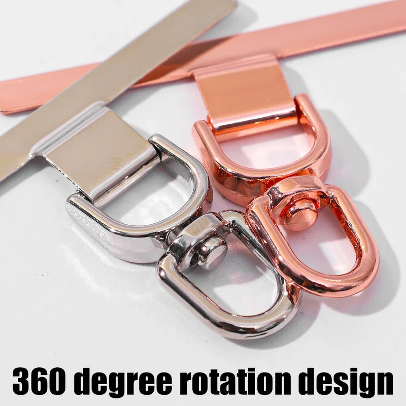 Ultra-Thin Stainless Steel Phone Tether With 360 Degree Rotatable Clip