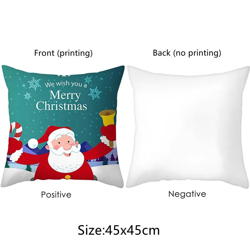 Black And White Geometric Cushion Cover Cube Letter Print Sofa Pillow