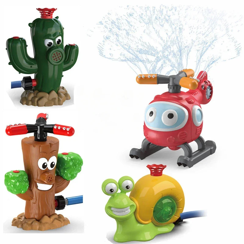 Garden Sprinkler Outdoor Water Spray Toy For Kids Backyard Yard Fun