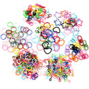 Colorful Mixed Alloy Jump Rings Lobster Clasp DIY Jewelry Making Supplies