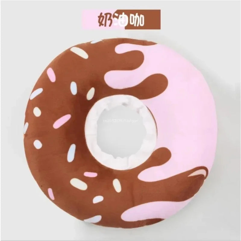 Sweet Donuts Cat Elizabethan Collar Pet Dog Recovery Neck Cone