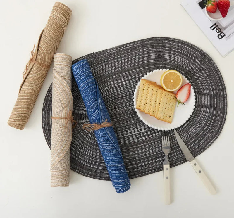 Placemats Set Of 4 Heat Resistant Washable Non Slip Dining Table Mats