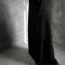 Black Tweed Fabric Thick Wool Texture For Coat Dress Sewing