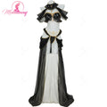 MOBBUNNY Anubis Sexy Lingerie Set Cutout Backless Top Panty Skirt