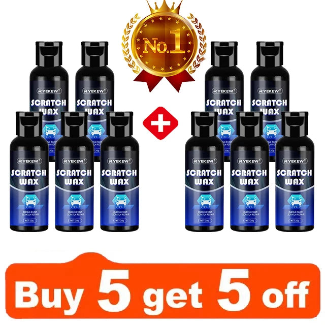 Car Scratch Remover Paste Paint Polish Swirl Scratch Repair Coating