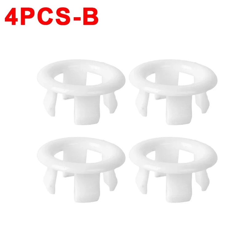 Sink Overflow Ring Cover Bathroom Basin Round Plastic Replacement