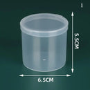 Mini Translucent Storage Box Rectangular Dustproof Jewelry Case Container