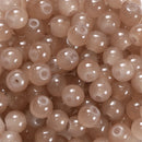30 50pcs 6mm Glass Round Beads Colorful Spacer For Jewelry Making