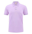 Men's Polo Shirt Short Sleeve Solid Color Lightweight Casual Top