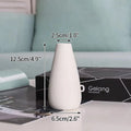INS Ceramic Vase White Nordic Decorative Flower Pot For Home Decor