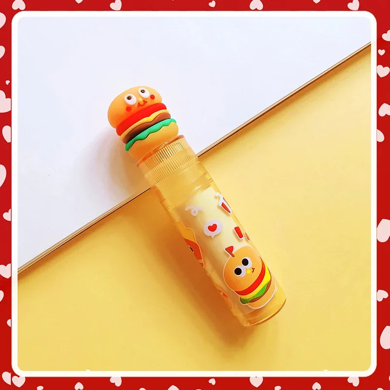 Kawaii Eraser Cute Hamburger Fries Rubber Stationery Gift For Kids