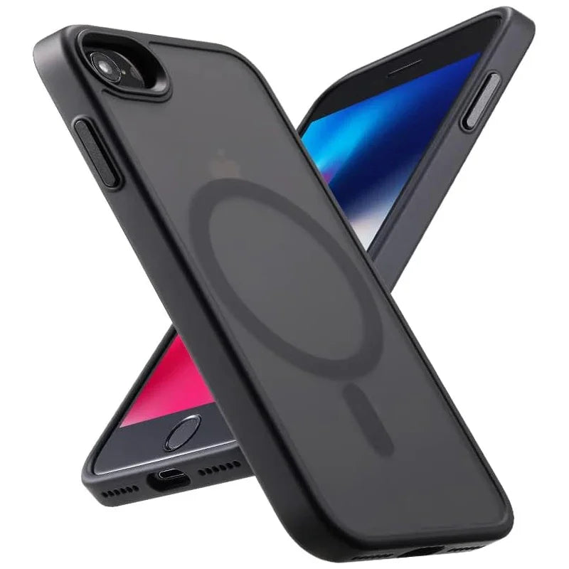 Magnetic Case For IPhone Compatible With MagSafe IPhone Models Black