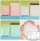 50pcs Thick Green PE Poly Mailers For Mailing And Storage