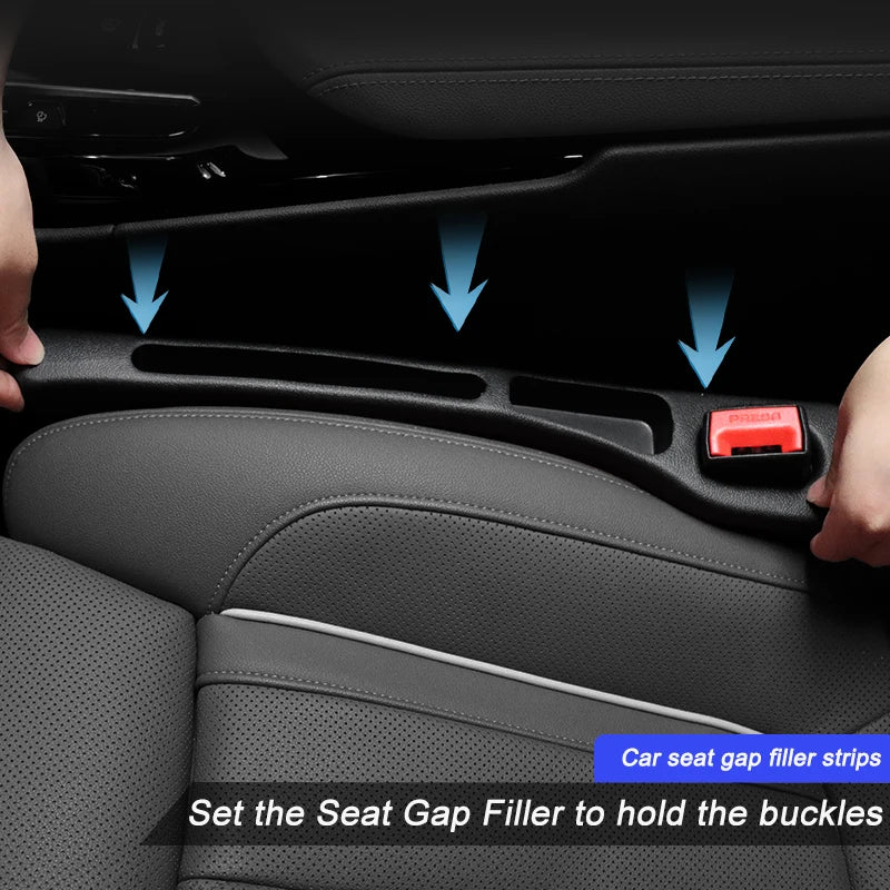Car Seat Gap Filler Leak Proof Side Seam Plug For Phones Wallets