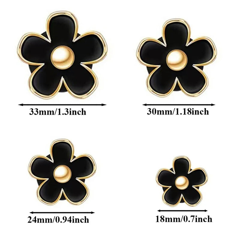 4Pcs Car Air Freshener Clips Daisy Scented Vent Aroma Accessories