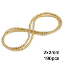 Gold Plated Hematite Beads Star Heart Shapes Loose Jewelry Beads