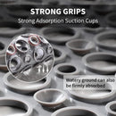 Anti Slip Bath Mat With Drain Holes Antibacterial Rubber Shower Mat