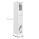 Bathroom Corner Cabinet Wood Plastic Storage Shelf Rack Organizer