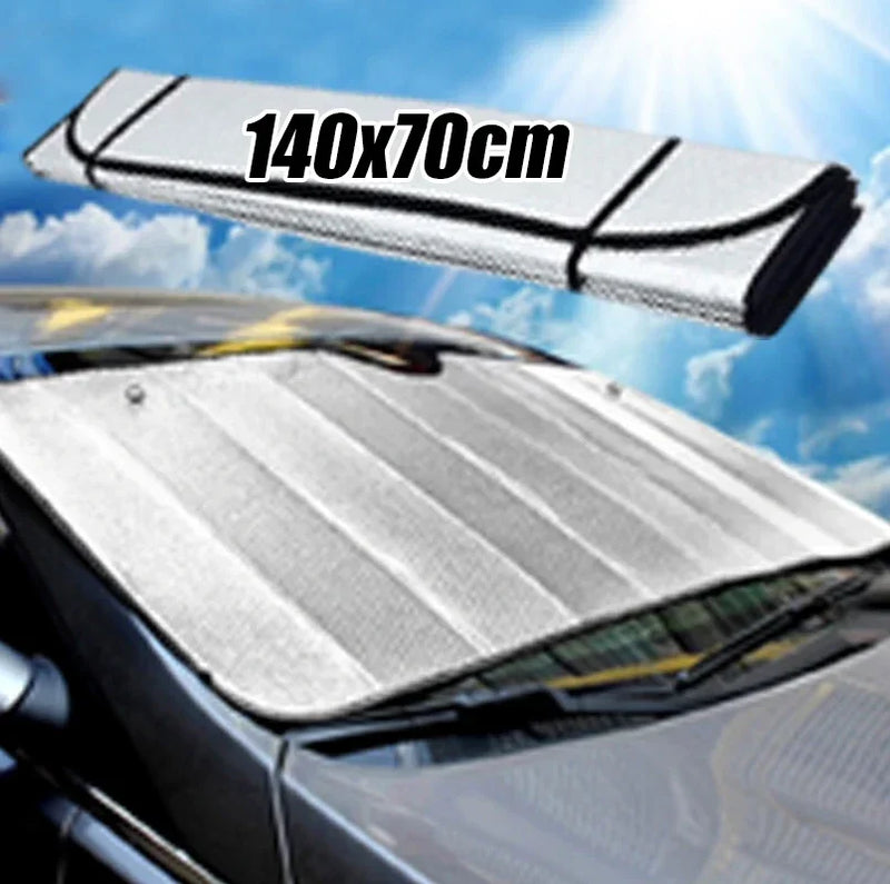 Foldable Universal Car Windscreen Sunshade UV Protection Visor Cover