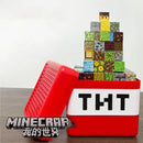 Magnetic Building Blocks Storage Box Plastic Organizer Container For Kids