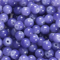 30 50pcs 6mm Glass Round Beads Colorful Spacer For Jewelry Making