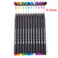 Black Fineliner Marker Pens Waterproof Sketching Manga Art Supplies