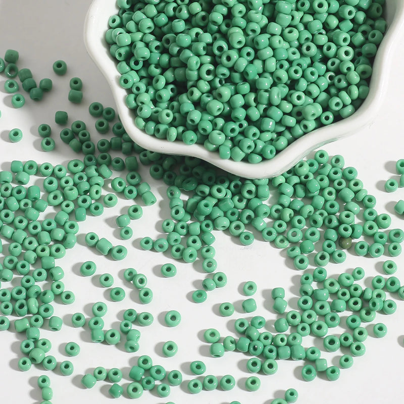 4000pcs 2mm Czech Glass Seed Beads For Jewelry Making Accessories