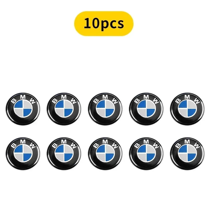 Car Remote Key Stickers Badge Emblem Accessories For BMW E90 E34 E36 E39