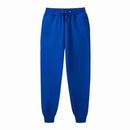 Men's Casual Sweatpants Fleece Jogging Pants Loose Streetwear Trousers
