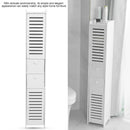 Bathroom Corner Cabinet Wood Plastic Storage Shelf Rack Organizer