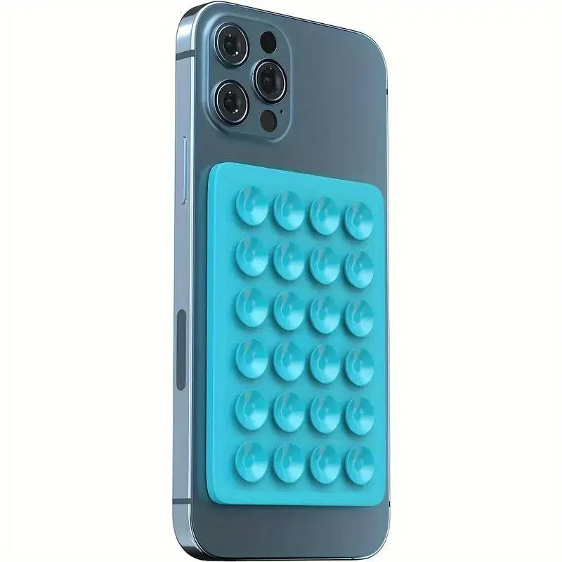 Silicone Suction Phone Holder Mat Anti-Slip Wall Stand Mount Sticker