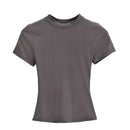 Women's Slim Fit Casual T Shirt Short Sleeve Solid Trendy Top