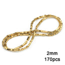 Gold Plated Hematite Beads Star Heart Shapes Loose Jewelry Beads