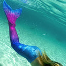 Women Girls Mermaid Tail Swimsuit Swimmable Fishtail Costume Adult