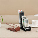 4 Section TV Remote Control Holder Organizer Stand For Desk