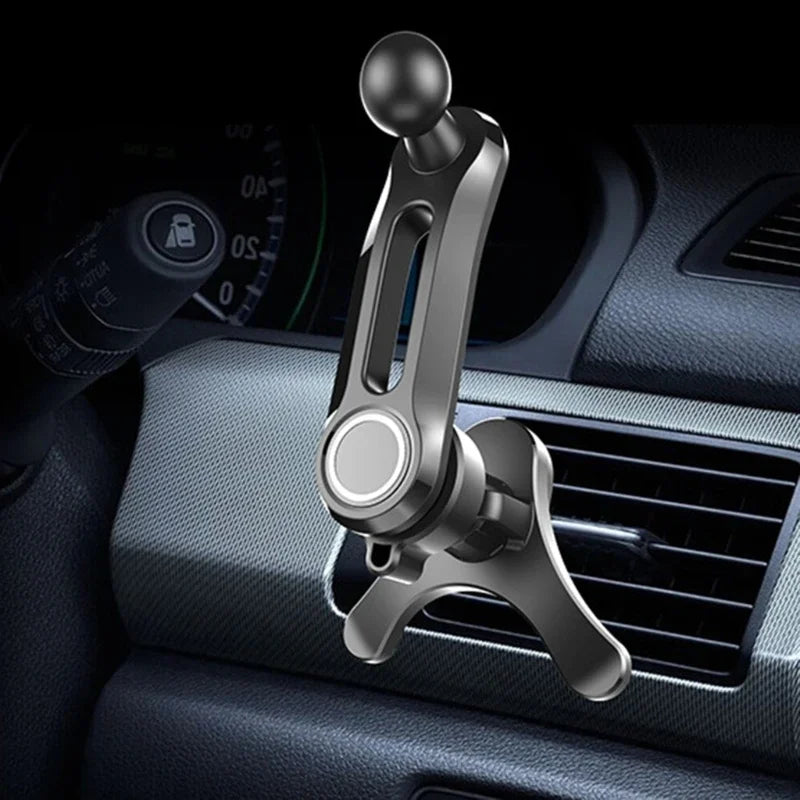 Car Phone Holder Extension Arm 17mm Round Mount Mobile Stand Adapter