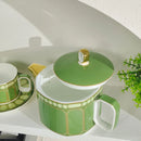 Swarovski Coffee Cup Teapot Set Luxury European Afternoon Tea Gift