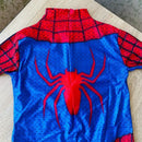 Kids Spider Superhero Costume Spandex Jumpsuit Halloween Party Set