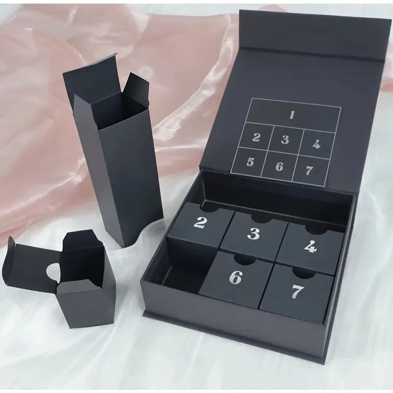 Christmas Advent Countdown Calendar Eco Friendly Empty Gift Boxes