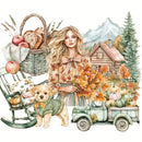 Autumn Theme Stickers 117 To 144pcs For Scrapbooking And Crafts